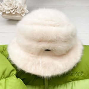 KANGOL Furgora Bin Wanda Bucket Hat (Cream/Ivory)